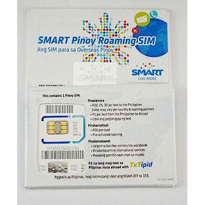 smart pinoy ofw sim card|Roaming .